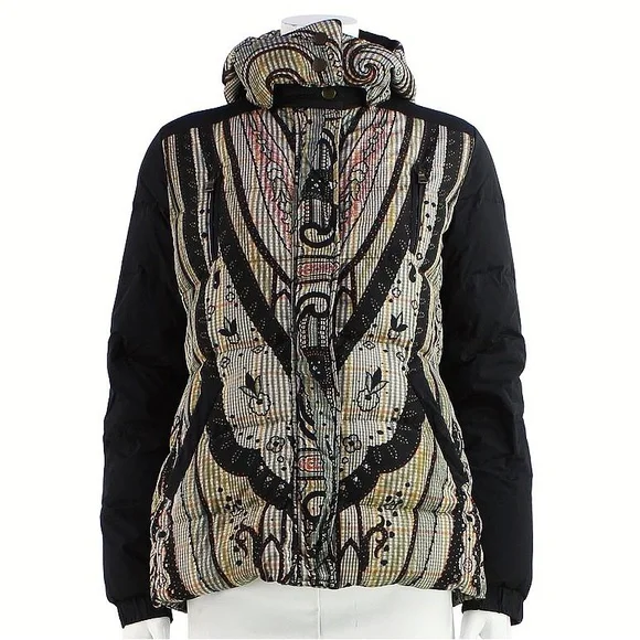 Etro Jackets Coats Etro Down Multicolor Puffer Jacket Poshmark